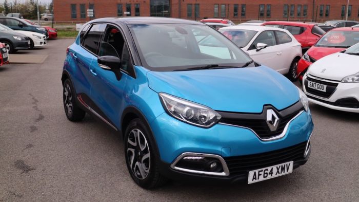 Renault Captur 1.5 DYNAMIQUE S MEDIANAV DCI 5d 90 BHP Hatchback Diesel BLUE/BLACK