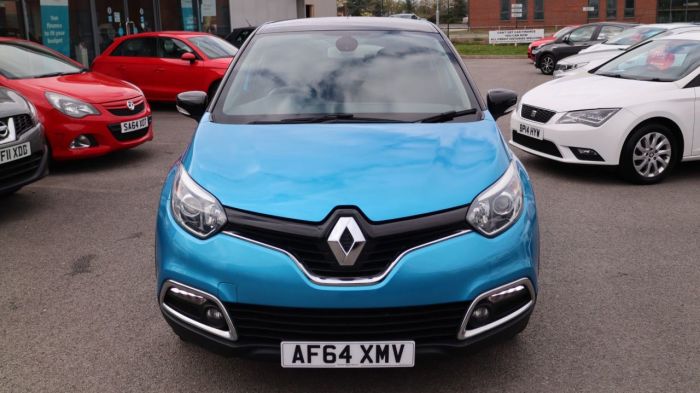 Renault Captur 1.5 DYNAMIQUE S MEDIANAV DCI 5d 90 BHP Hatchback Diesel BLUE/BLACK