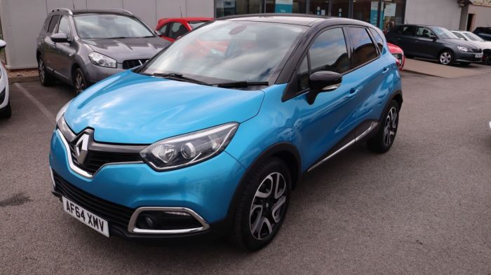 Renault Captur 1.5 DYNAMIQUE S MEDIANAV DCI 5d 90 BHP Hatchback Diesel BLUE/BLACK