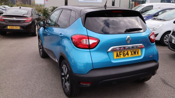 Renault Captur 1.5 DYNAMIQUE S MEDIANAV DCI 5d 90 BHP Hatchback Diesel BLUE/BLACK