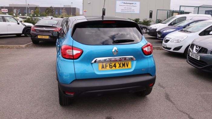 Renault Captur 1.5 DYNAMIQUE S MEDIANAV DCI 5d 90 BHP Hatchback Diesel BLUE/BLACK