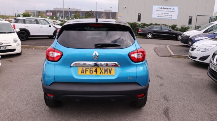 Renault Captur 1.5 DYNAMIQUE S MEDIANAV DCI 5d 90 BHP Hatchback Diesel BLUE/BLACK