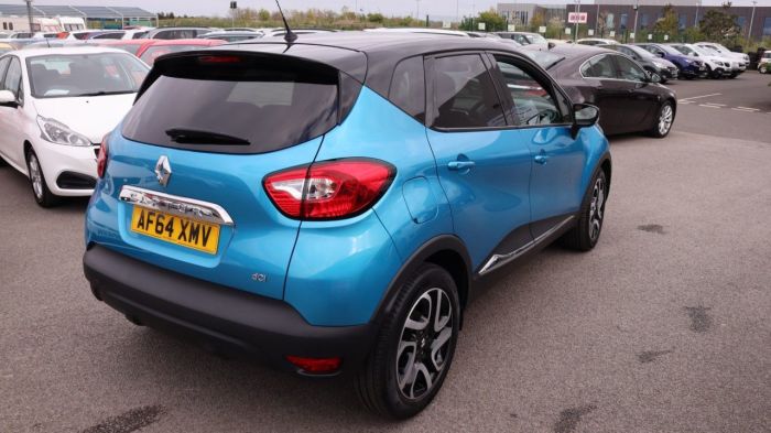 Renault Captur 1.5 DYNAMIQUE S MEDIANAV DCI 5d 90 BHP Hatchback Diesel BLUE/BLACK