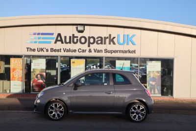 Fiat 500 1.2 S 3d 69 BHP Hatchback Petrol GREYFiat 500 1.2 S 3d 69 BHP Hatchback Petrol GREY at Motor Finance 4u Tunbridge Wells