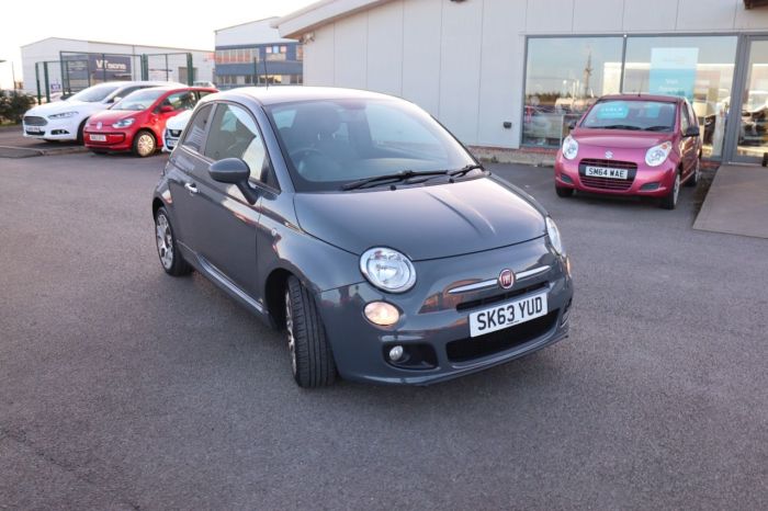 Fiat 500 1.2 S 3d 69 BHP Hatchback Petrol GREY