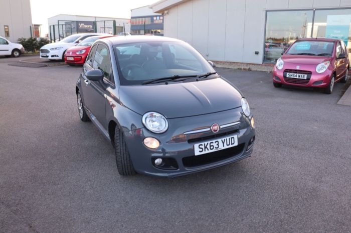 Fiat 500 1.2 S 3d 69 BHP Hatchback Petrol GREY