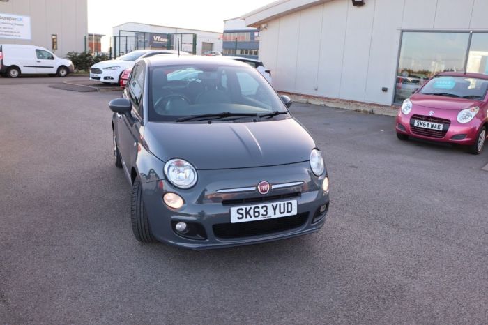 Fiat 500 1.2 S 3d 69 BHP Hatchback Petrol GREY