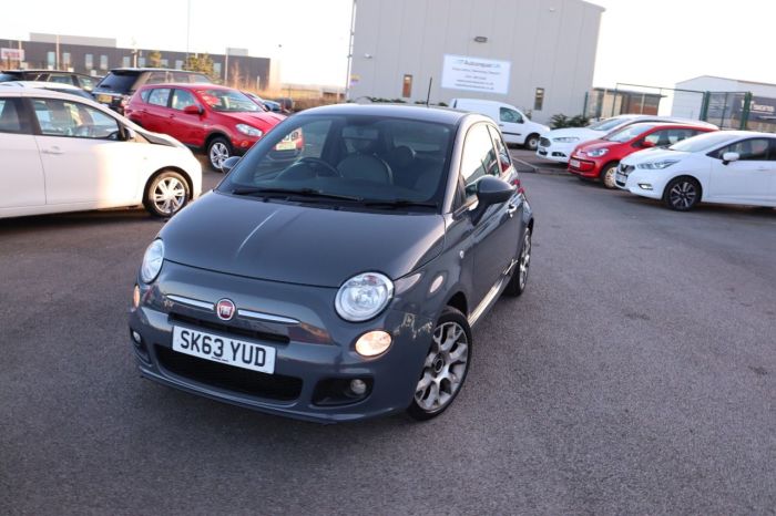 Fiat 500 1.2 S 3d 69 BHP Hatchback Petrol GREY