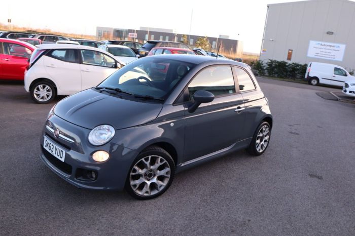 Fiat 500 1.2 S 3d 69 BHP Hatchback Petrol GREY