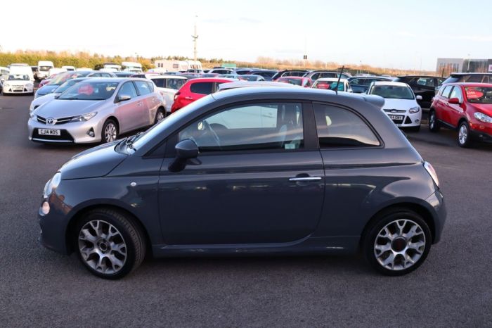 Fiat 500 1.2 S 3d 69 BHP Hatchback Petrol GREY