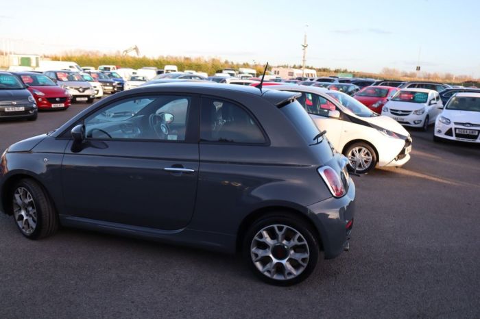 Fiat 500 1.2 S 3d 69 BHP Hatchback Petrol GREY