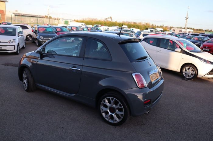 Fiat 500 1.2 S 3d 69 BHP Hatchback Petrol GREY