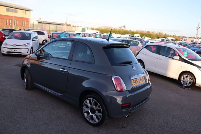 Fiat 500 1.2 S 3d 69 BHP Hatchback Petrol GREY