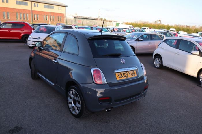 Fiat 500 1.2 S 3d 69 BHP Hatchback Petrol GREY