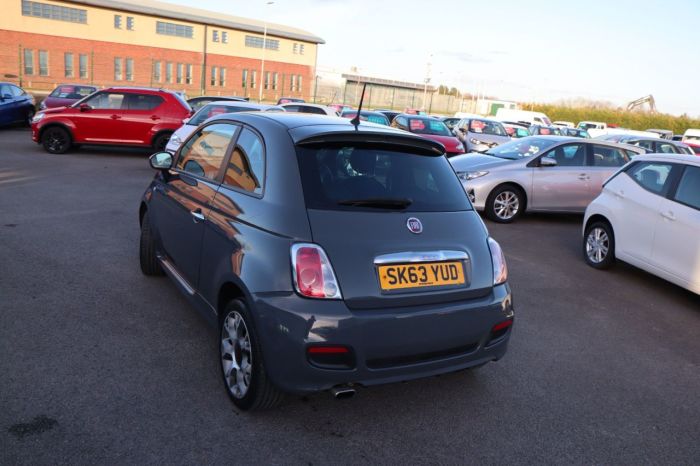 Fiat 500 1.2 S 3d 69 BHP Hatchback Petrol GREY