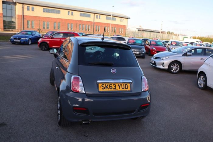 Fiat 500 1.2 S 3d 69 BHP Hatchback Petrol GREY