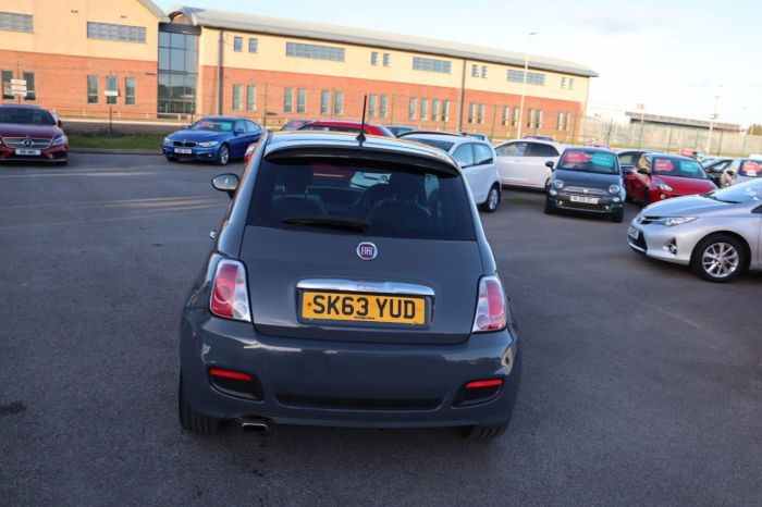 Fiat 500 1.2 S 3d 69 BHP Hatchback Petrol GREY