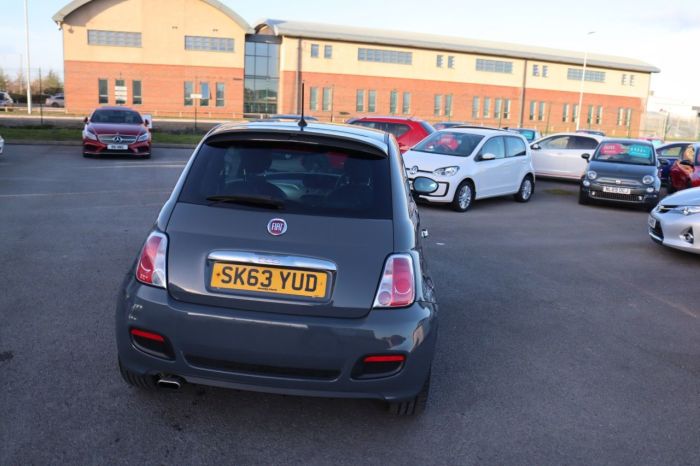 Fiat 500 1.2 S 3d 69 BHP Hatchback Petrol GREY