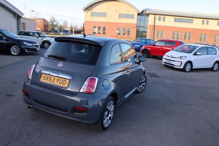 Fiat 500 1.2 S 3d 69 BHP Hatchback Petrol GREY