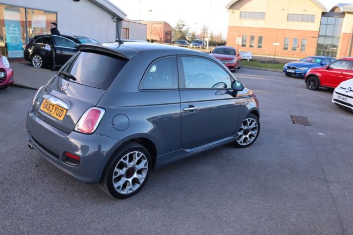 Fiat 500 1.2 S 3d 69 BHP Hatchback Petrol GREY