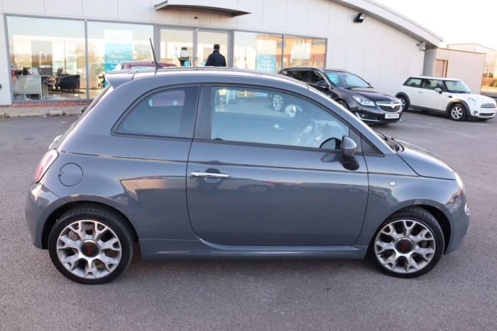 Fiat 500 1.2 S 3d 69 BHP Hatchback Petrol GREY