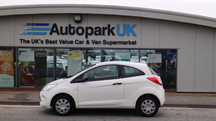 Ford Ka 1.2 STUDIO 3d 69 BHP Hatchback Petrol WHITE