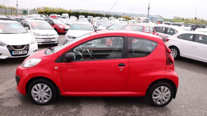 Peugeot 107 1.0 ACCESS 3d 68 BHP Hatchback Petrol RED