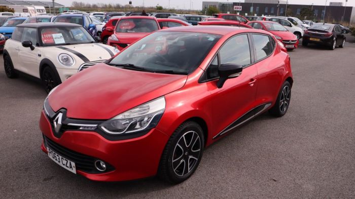 Renault Clio 1.5 DYNAMIQUE MEDIANAV ENERGY DCI S/S 5d 90 BHP Hatchback Diesel RED