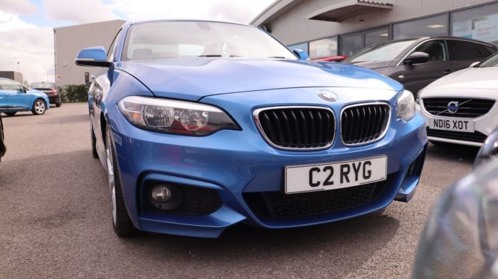 BMW 2 Series 2.0 220I M SPORT 2d 181 BHP Coupe Petrol BLUE