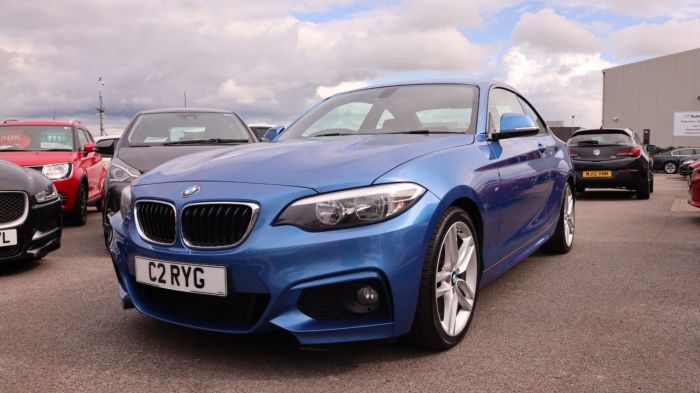 BMW 2 Series 2.0 220I M SPORT 2d 181 BHP Coupe Petrol BLUE