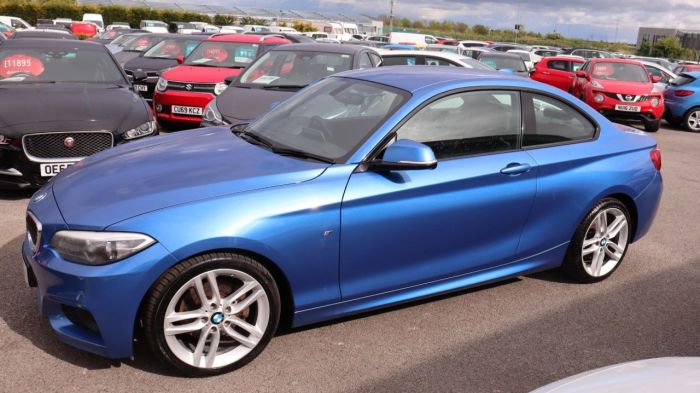 BMW 2 Series 2.0 220I M SPORT 2d 181 BHP Coupe Petrol BLUE