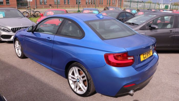 BMW 2 Series 2.0 220I M SPORT 2d 181 BHP Coupe Petrol BLUE