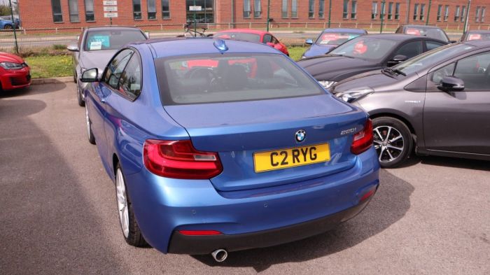 BMW 2 Series 2.0 220I M SPORT 2d 181 BHP Coupe Petrol BLUE