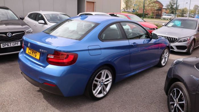 BMW 2 Series 2.0 220I M SPORT 2d 181 BHP Coupe Petrol BLUE