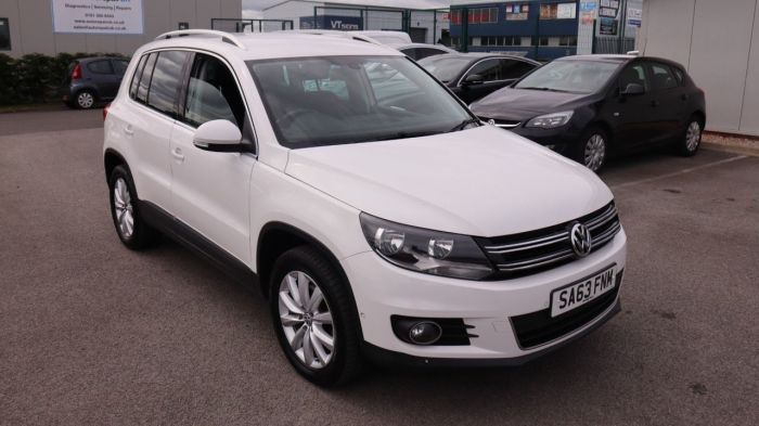 Volkswagen Tiguan 2.0 MATCH TDI BLUEMOTION TECH 4MOTION DSG 5d 139 BHP All Terrain Diesel WHITE