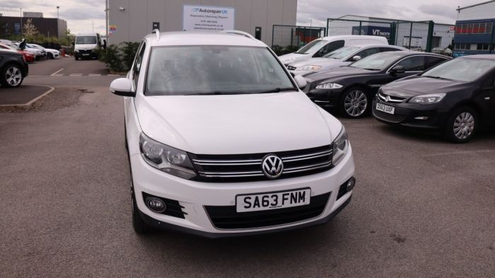 Volkswagen Tiguan 2.0 MATCH TDI BLUEMOTION TECH 4MOTION DSG 5d 139 BHP All Terrain Diesel WHITE