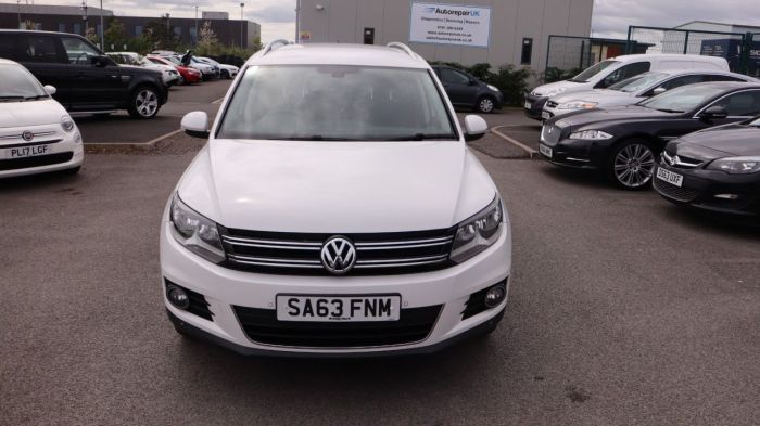 Volkswagen Tiguan 2.0 MATCH TDI BLUEMOTION TECH 4MOTION DSG 5d 139 BHP All Terrain Diesel WHITE