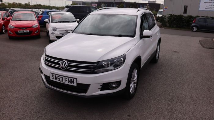 Volkswagen Tiguan 2.0 MATCH TDI BLUEMOTION TECH 4MOTION DSG 5d 139 BHP All Terrain Diesel WHITE