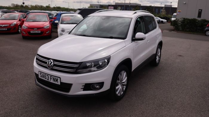 Volkswagen Tiguan 2.0 MATCH TDI BLUEMOTION TECH 4MOTION DSG 5d 139 BHP All Terrain Diesel WHITE