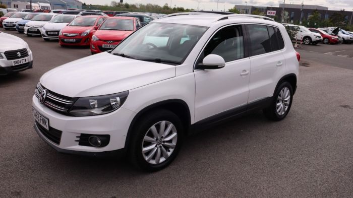 Volkswagen Tiguan 2.0 MATCH TDI BLUEMOTION TECH 4MOTION DSG 5d 139 BHP All Terrain Diesel WHITE