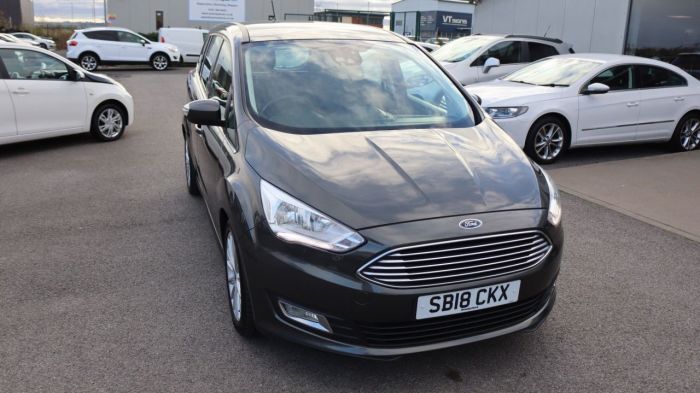 Ford Grand C-MAX 1.0 TITANIUM 5d 124 BHP MPV Petrol GREY