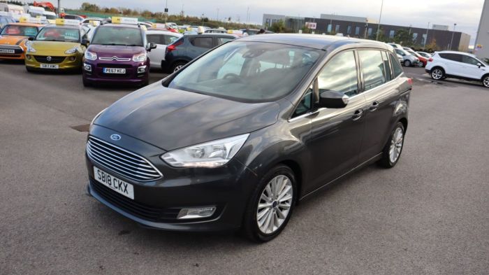 Ford Grand C-MAX 1.0 TITANIUM 5d 124 BHP MPV Petrol GREY