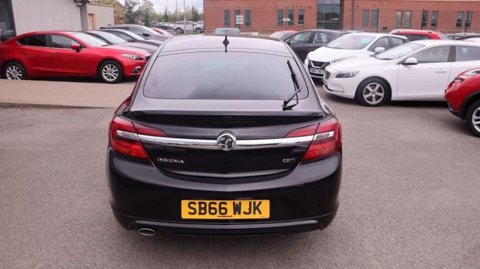 Vauxhall Insignia 2.0 SRI NAV VX-LINE CDTI ECOFLEX S/S 5d 167 BHP Hatchback Diesel BLACK