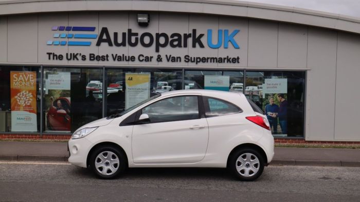 Ford Ka 1.2 EDGE 3d 69 BHP Hatchback Petrol WHITE