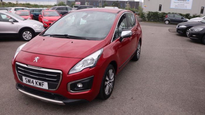 Peugeot 3008 1.6 HDI ACTIVE 5d 115 BHP Hatchback Diesel RED