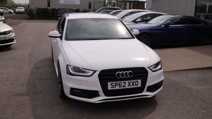 Audi A4 2.0 AVANT TDI BLACK EDITION 5d 141 BHP Estate Diesel WHITE