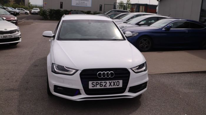 Audi A4 2.0 AVANT TDI BLACK EDITION 5d 141 BHP Estate Diesel WHITE