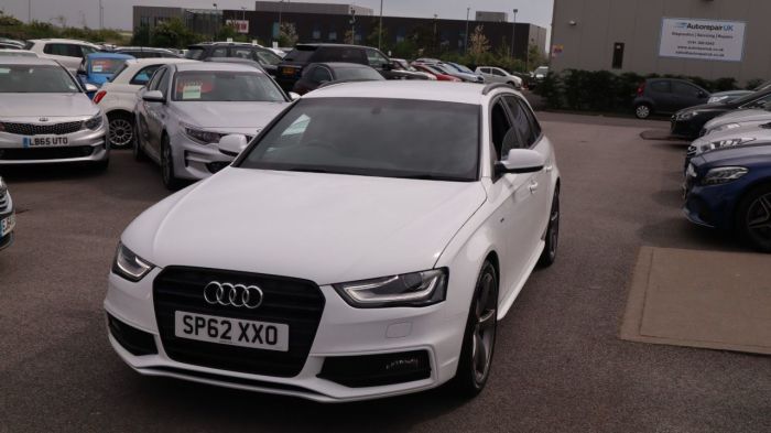 Audi A4 2.0 AVANT TDI BLACK EDITION 5d 141 BHP Estate Diesel WHITE