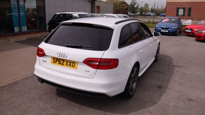 Audi A4 2.0 AVANT TDI BLACK EDITION 5d 141 BHP Estate Diesel WHITE