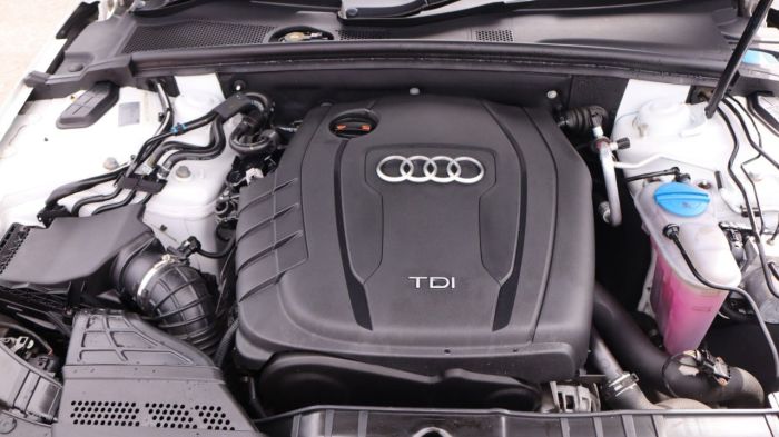 Audi A4 2.0 AVANT TDI BLACK EDITION 5d 141 BHP Estate Diesel WHITE